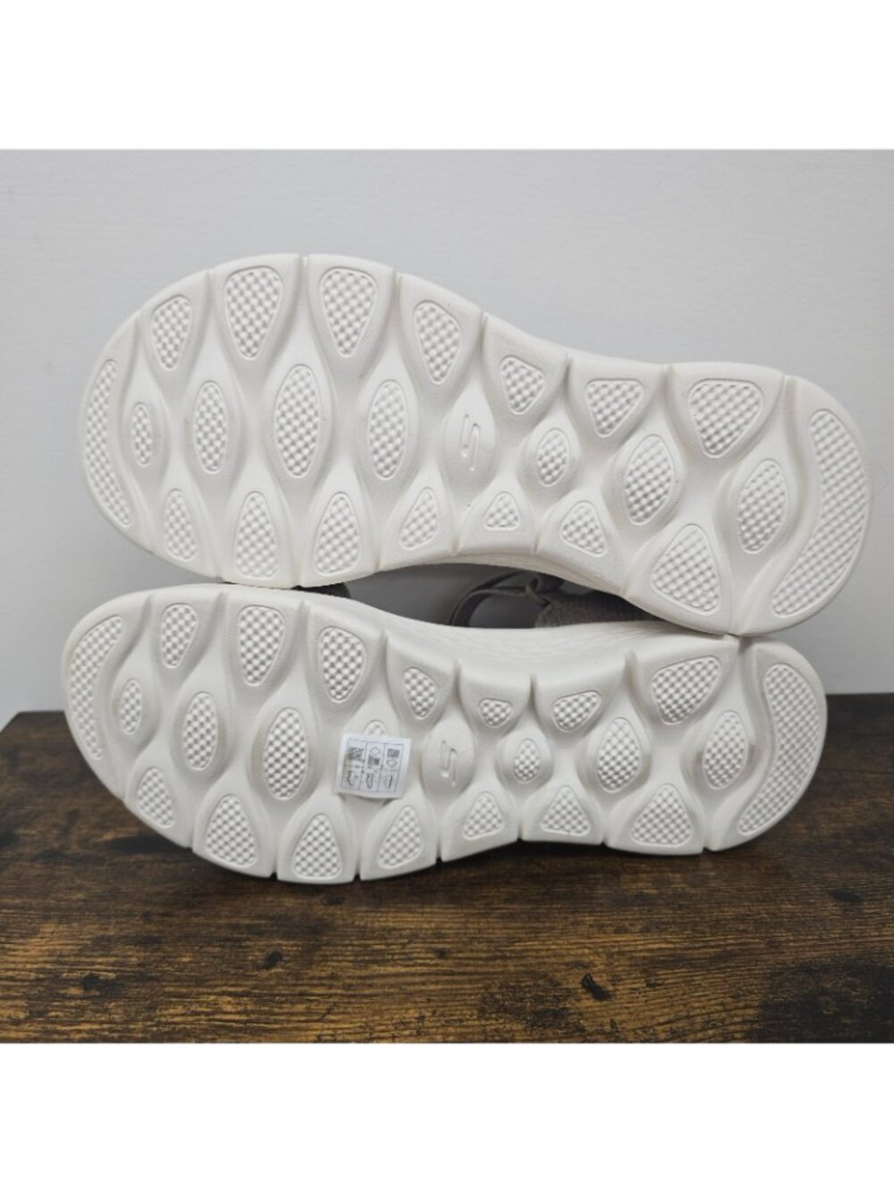 Skechers Hands Free Slip-ins GO WALK Flex Blake Sandals Sz 10 Taupe Multi EUC - Picture 6 of 8